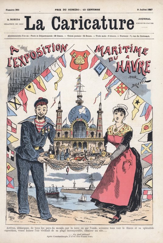 Maritime Exhibition at Le Havre, France by Renard Jules Draner