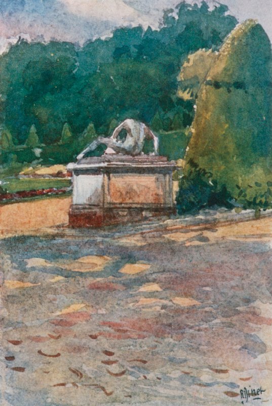 The Dying Gaul, Versailles by Rene Binet