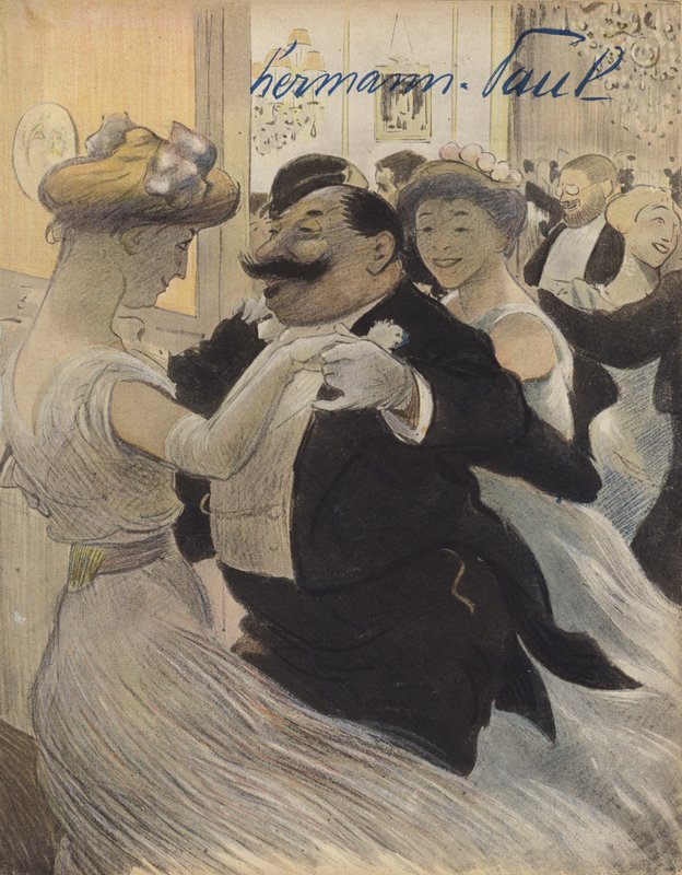 Ballroom dancing by Rene George Hermann Paul
