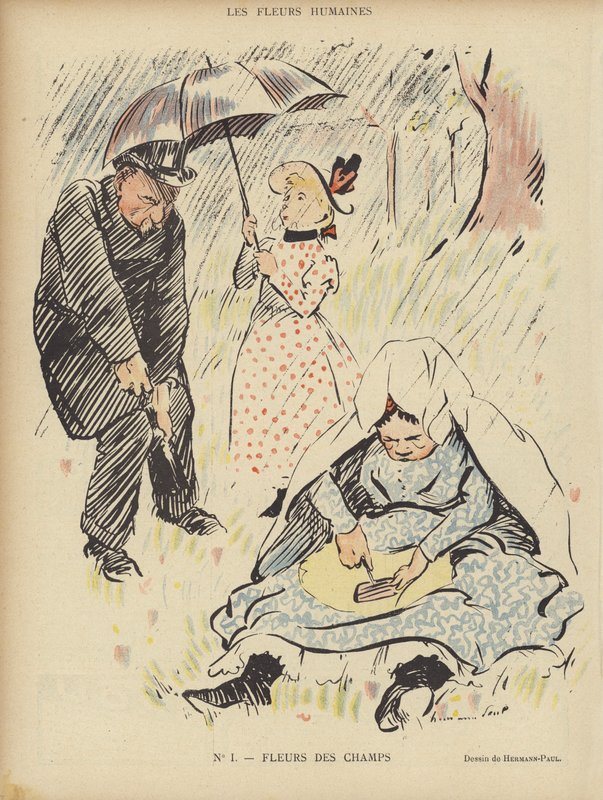 Illustration for Le Rire by Rene George Hermann Paul