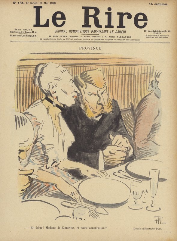 Illustration for Le Rire by Rene George Hermann Paul