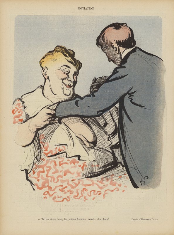 Illustration for Le Rire by Rene George Hermann Paul