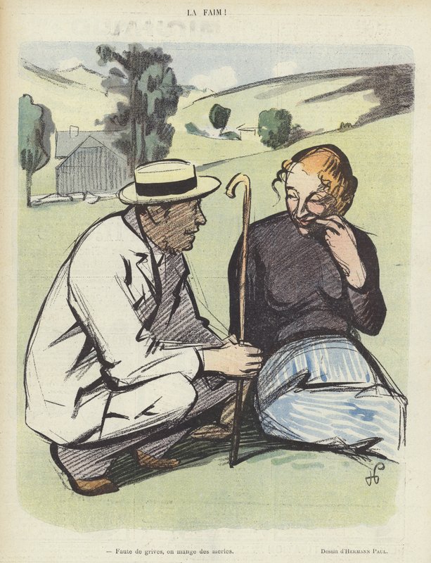 Illustration for Le Rire by Rene George Hermann Paul