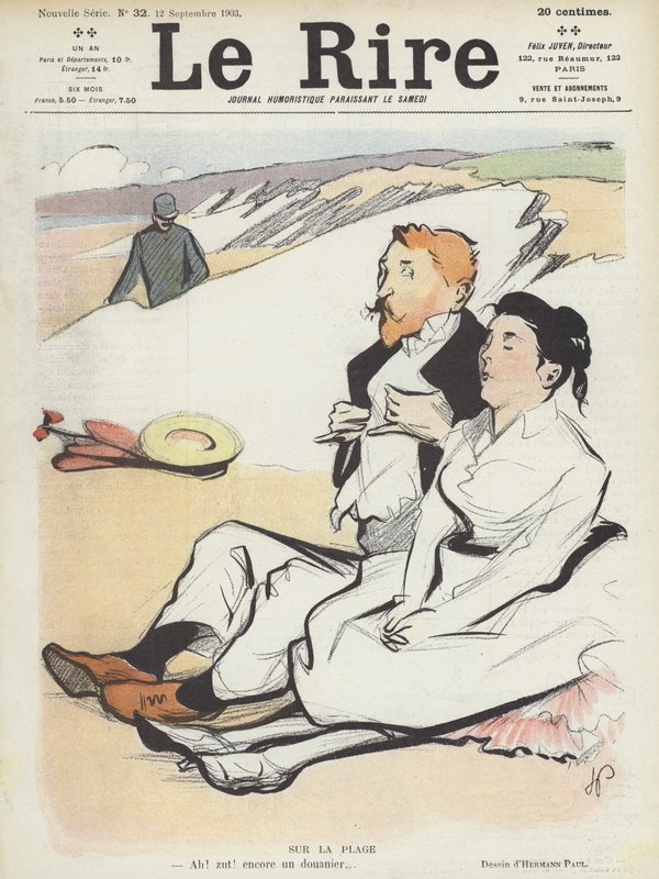 Illustration for Le Rire by Rene George Hermann Paul