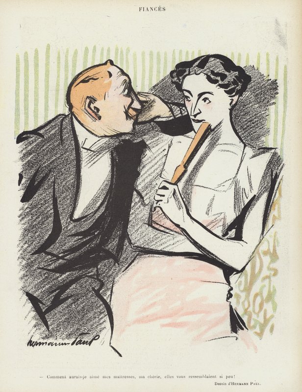 Illustration for Le Rire by Rene George Hermann Paul