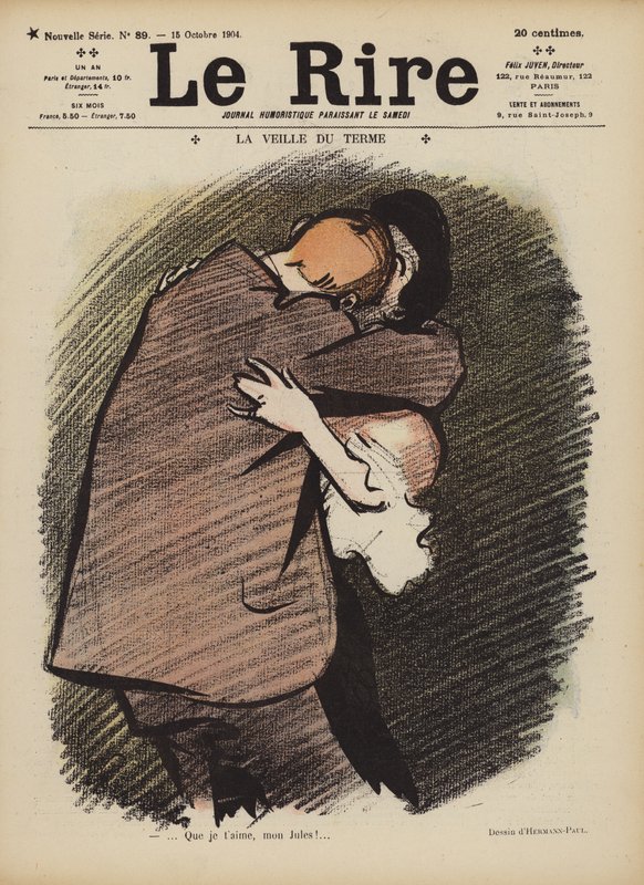Illustration for Le Rire by Rene George Hermann Paul