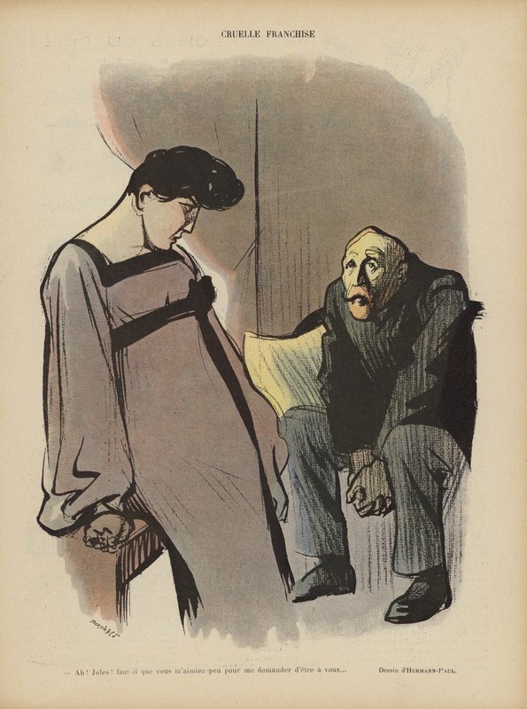 Illustration for Le Rire by Rene George Hermann Paul
