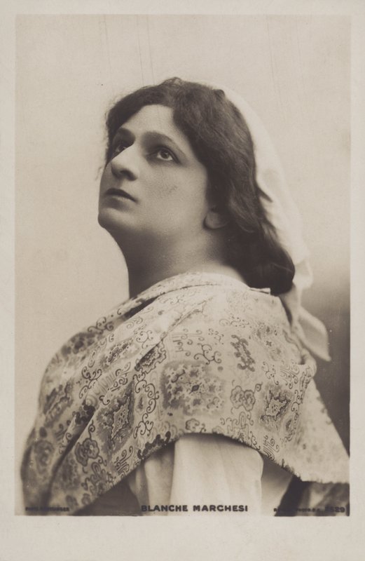 Blanche Marchesi, French mezzo-soprano by Reutlinger Studio