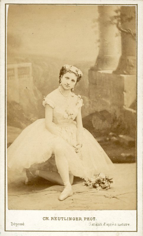 Angelina Fioretti, Italian ballerina of the Paris Opera by Reutlinger Studio (after)