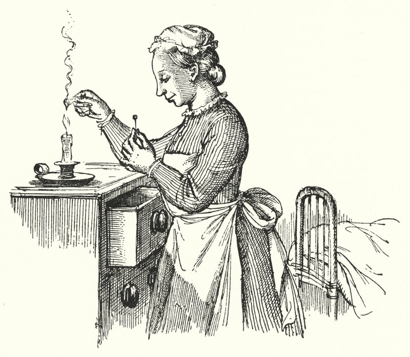 The Darning-Needle by Rex (after) Whistler