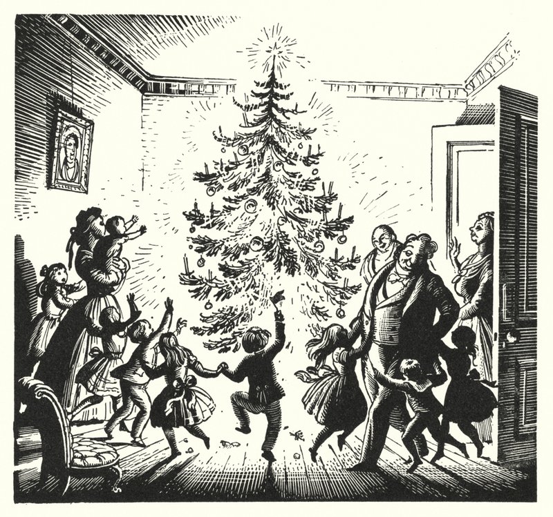 Hans Christian Andersen: The Fir-Tree by Rex (after) Whistler