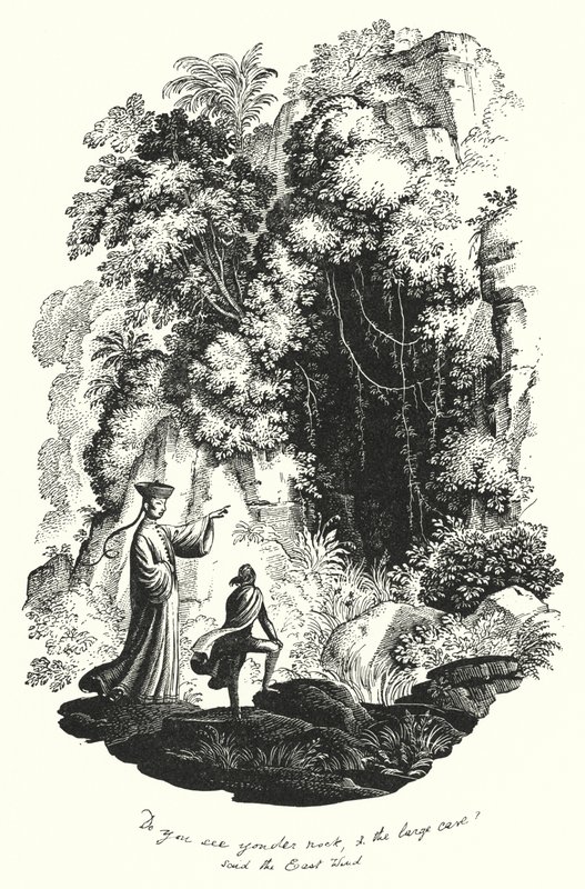 Hans Christian Andersen: The Garden Of Paradise by Rex (after) Whistler