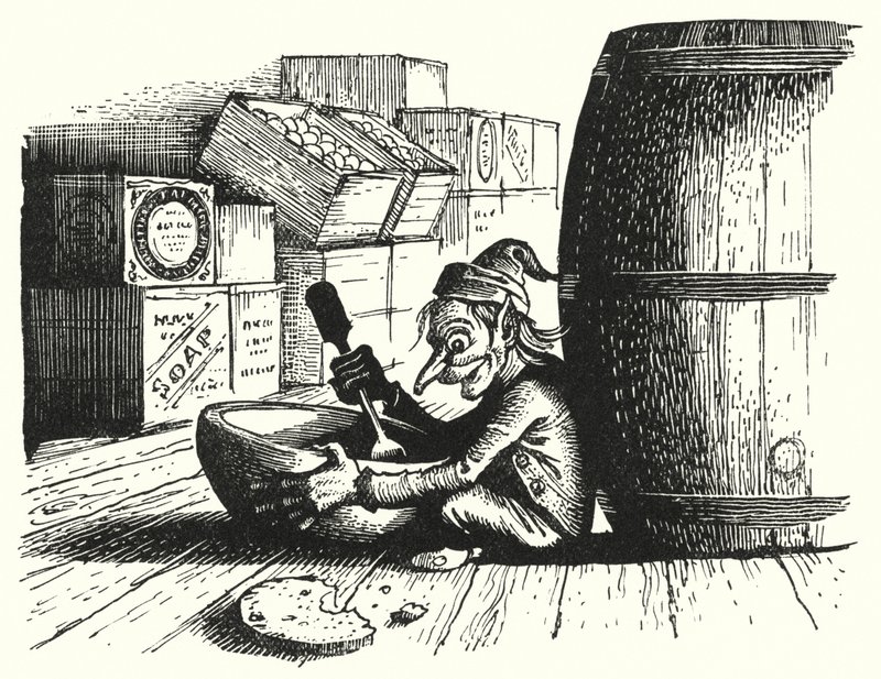 Hans Christian Andersen: The Goblin And The Huckster by Rex (after) Whistler