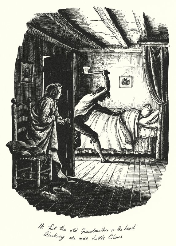 Hans Christian Andersen: The Great Claus and Little Claus by Rex (after) Whistler