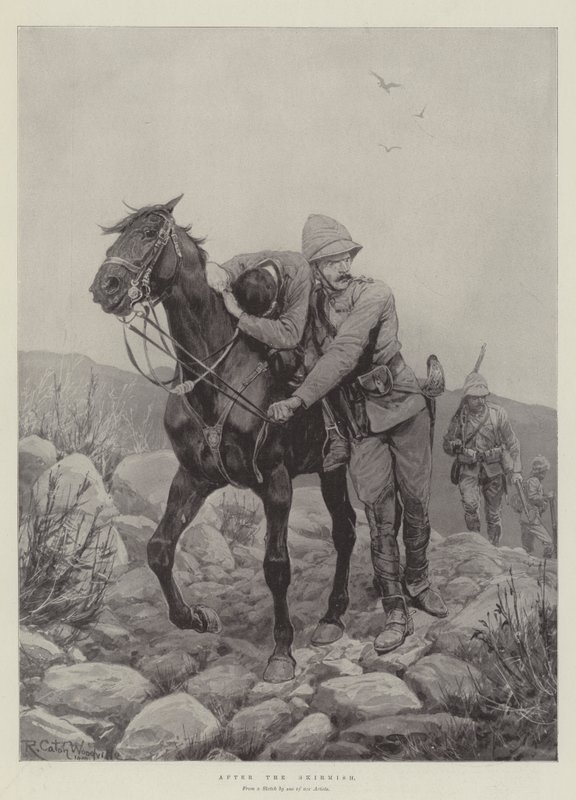 After the Skirmish by Richard Caton Woodville junior