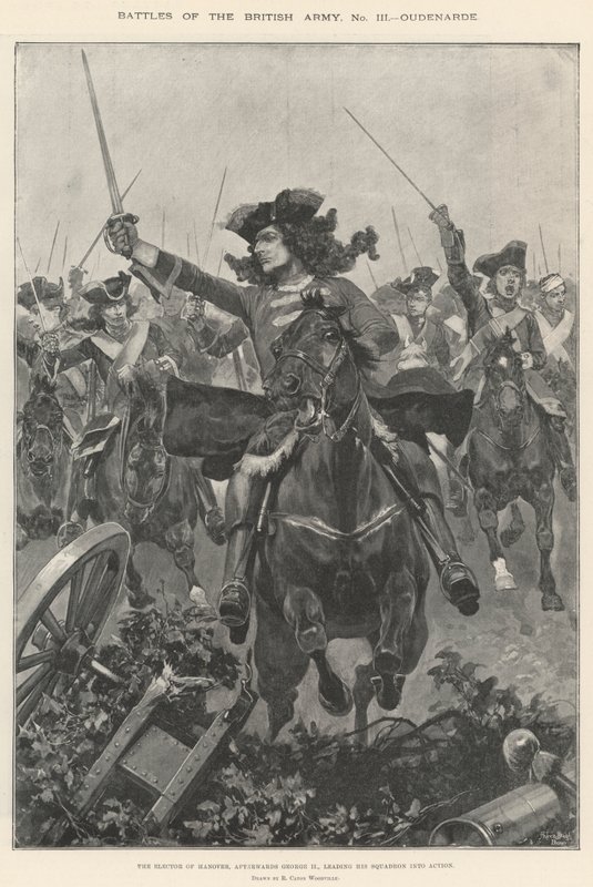Battles of the British Army, Oudenarde by Richard Caton Woodville junior