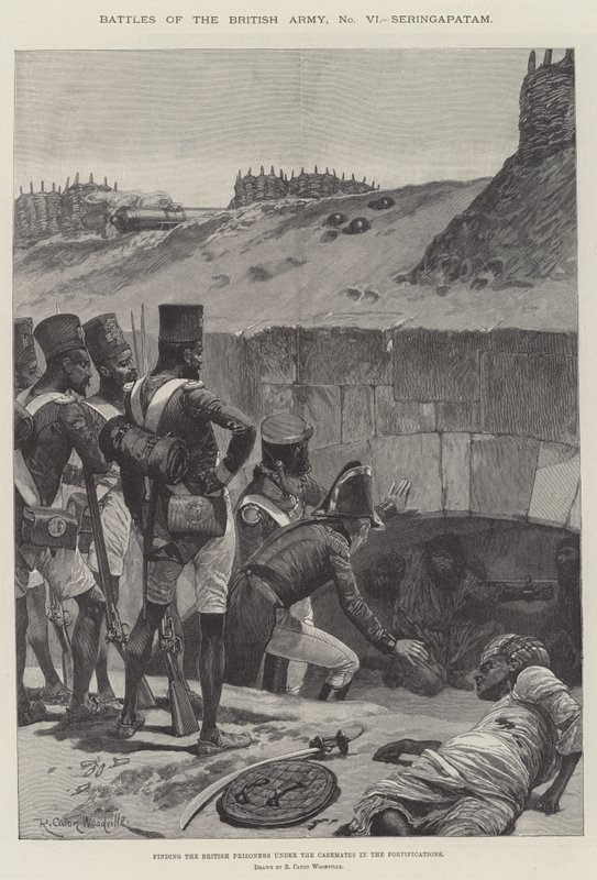 Battles of the British Army, Seringapatam by Richard Caton Woodville junior