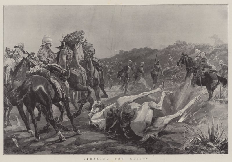 Clearing the Kopjes by Richard Caton Woodville junior