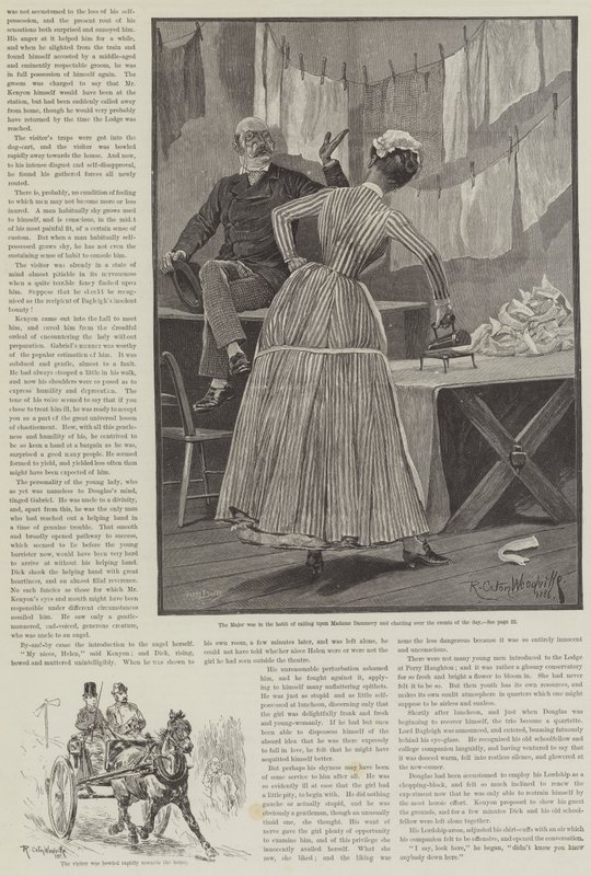 Cynic Fortune, A Tale of a Man with a Conscience, by David Christie Murray by Richard Caton Woodville junior