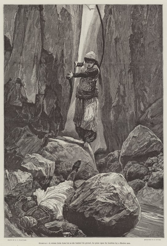 Gulbeyaz, by Athol Mayhew by Richard Caton Woodville junior
