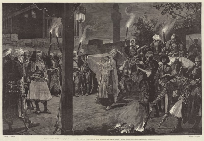 Gulbeyaz by Richard Caton Woodville junior