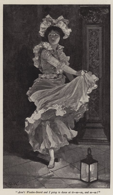 Illustration for A Colonel of The Empire, by Emily Lawless by Richard Caton Woodville junior