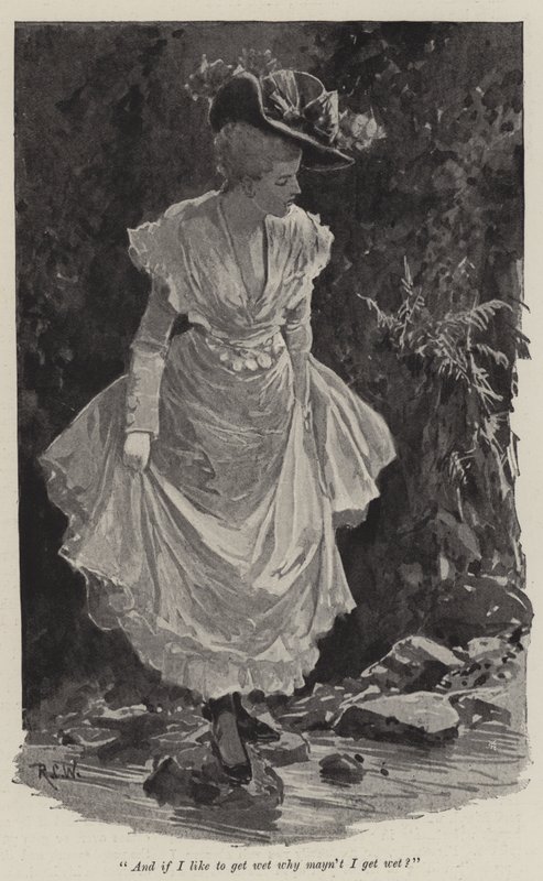 Illustration for A Colonel of The Empire, by Emily Lawless by Richard Caton Woodville junior