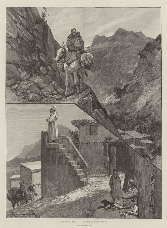 Life in Morocco by Richard Caton Woodville junior