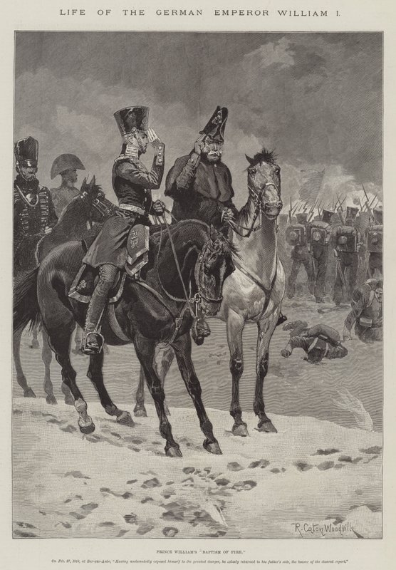 Life of the German Emperor William I by Richard Caton Woodville junior