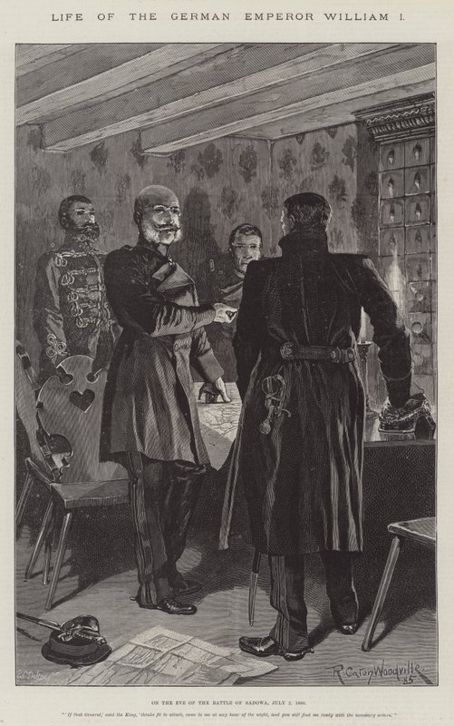Life of the German Emperor William I by Richard Caton Woodville junior