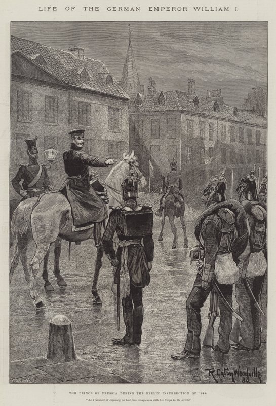 Life of the German Emperor William I by Richard Caton Woodville junior