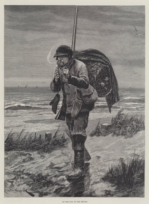 On the Way to the Decoys by Richard Caton Woodville junior