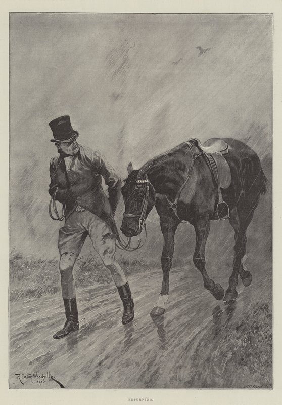 Returning by Richard Caton Woodville junior