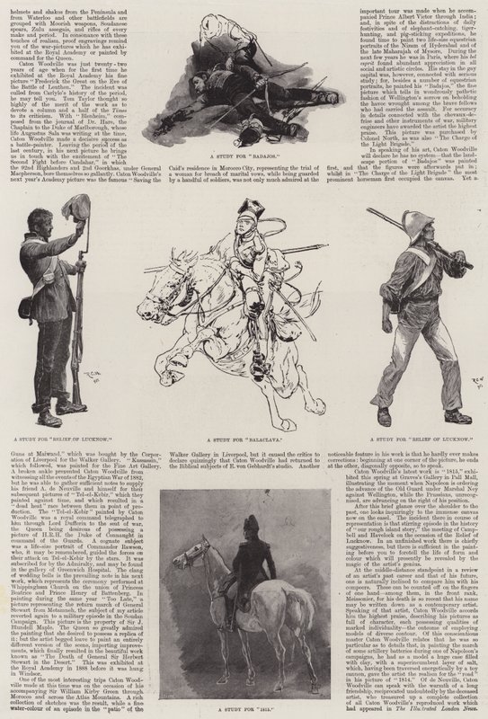 Richard Caton Woodville and his Work by Richard Caton Woodville junior