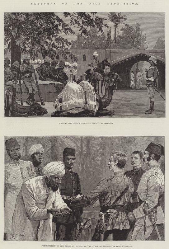 Sketches of the Nile Expedition by Richard Caton Woodville junior