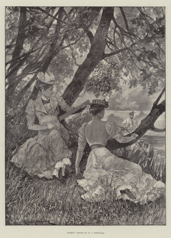 Syrens by Richard Caton Woodville junior