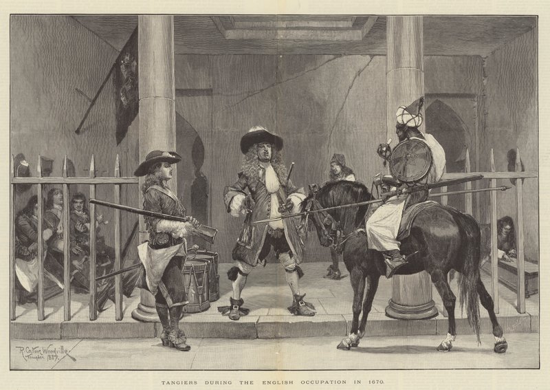 Tangiers During the English Occupation in 1670 by Richard Caton Woodville junior