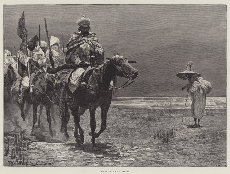The British Mission to Morocco by Richard Caton Woodville junior