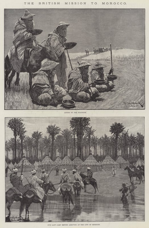 The British Mission to Morocco by Richard Caton Woodville junior
