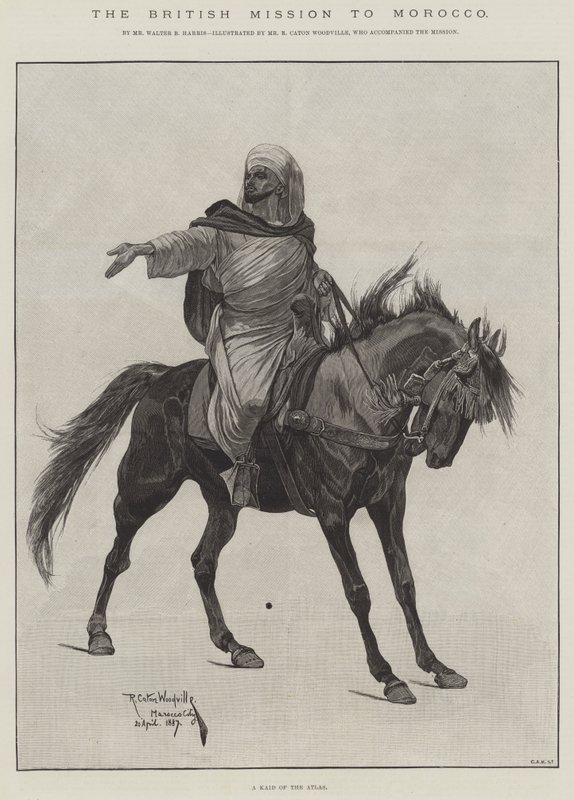 The British Mission to Morocco by Richard Caton Woodville junior