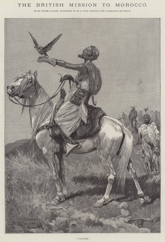The British Mission to Morocco by Richard Caton Woodville junior