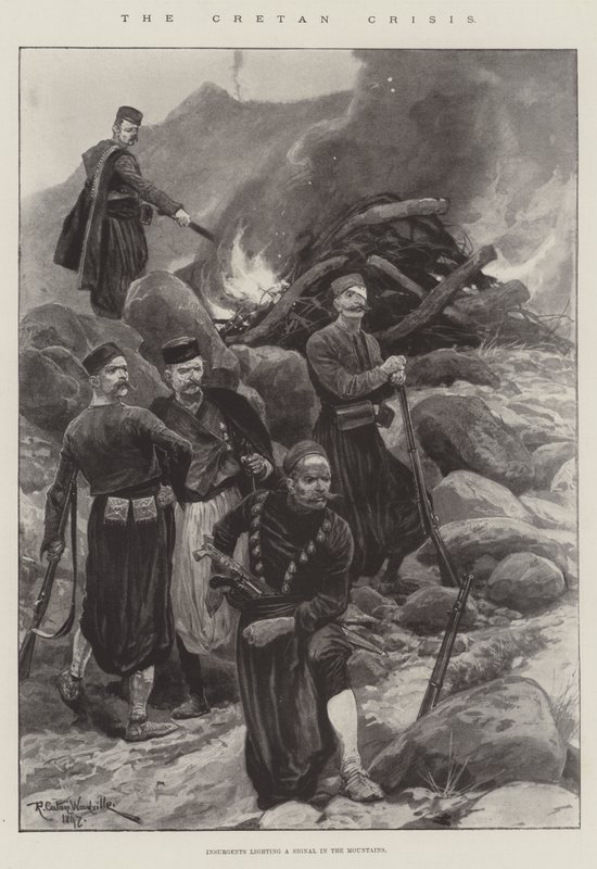 The Cretan Crisis by Richard Caton Woodville junior