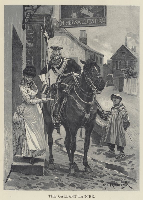 The Gallant Lancer by Richard Caton Woodville junior