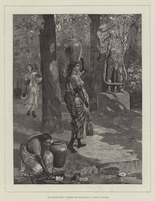 The Morning Dew, Watering the Maharajah