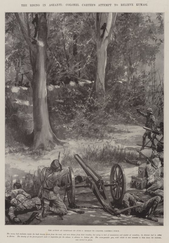The Rising in Ashanti, Colonel Carter