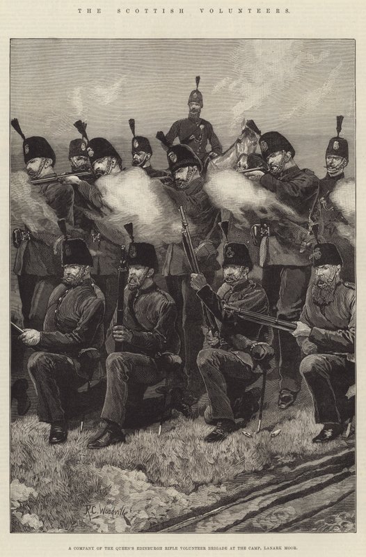 The Scottish Volunteers by Richard Caton Woodville junior