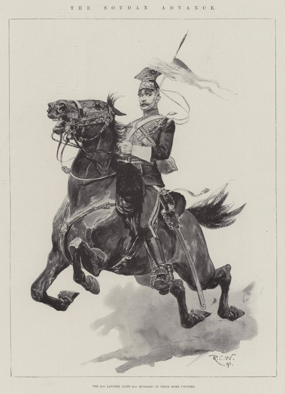 The Soudan Advance by Richard Caton Woodville junior
