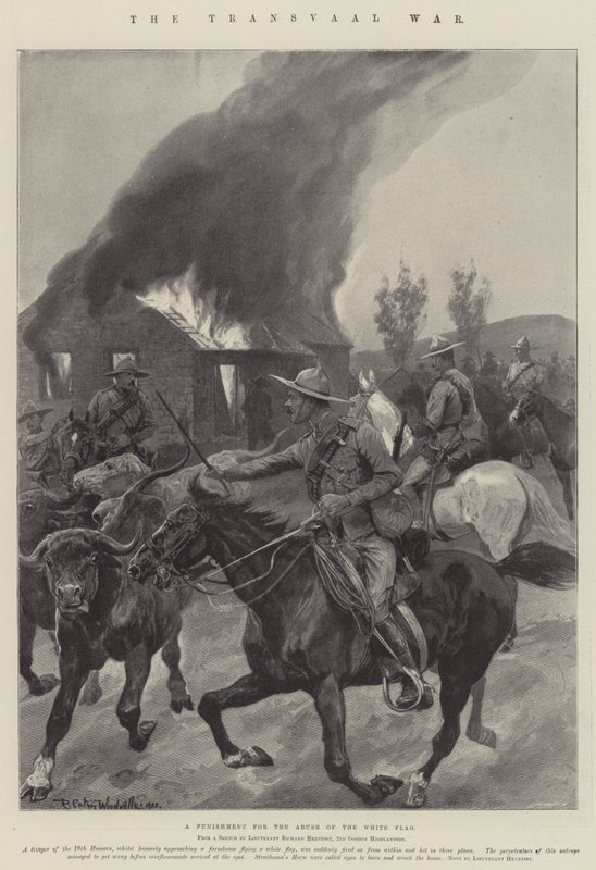 The Transvaal War by Richard Caton Woodville junior