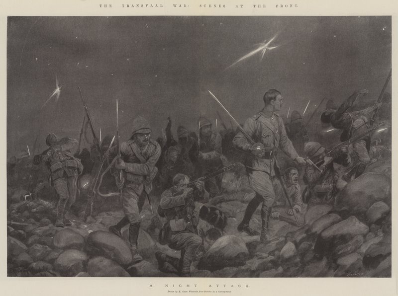 The Transvaal War, Scenes at the Front by Richard Caton Woodville junior