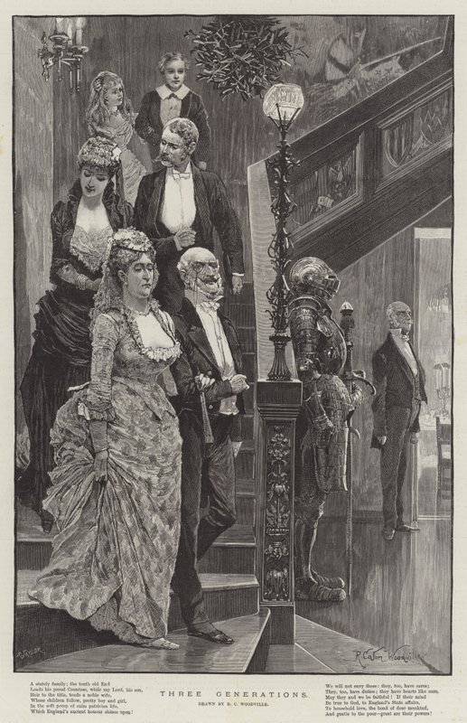 Three Generations by Richard Caton Woodville junior